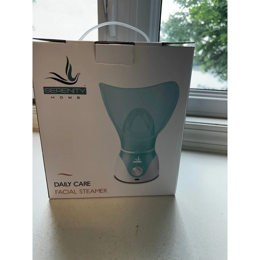 Serenity Home Daily Care Facial Steamer New in box never used.